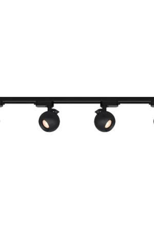 Laatste Versie Artdelight 1-fase Railsysteem Bolero 2m set (middenvoeding) - Zwart