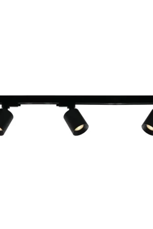 Goedkoop Artdelight 1-fase Railsysteem Megano 1m set (eindvoeding) - Zwart