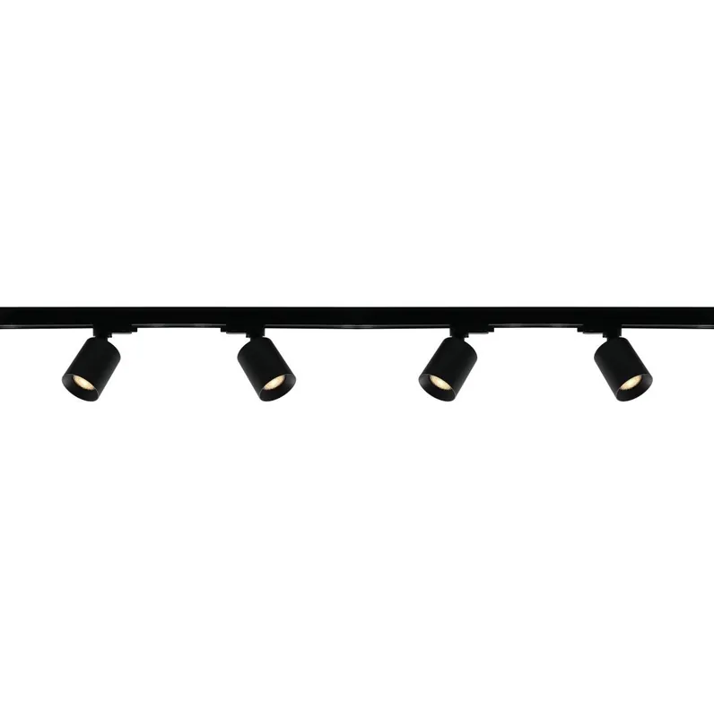 Beste Prijs Artdelight 1-fase Railsysteem Megano 2m set (middenvoeding) - Zwart