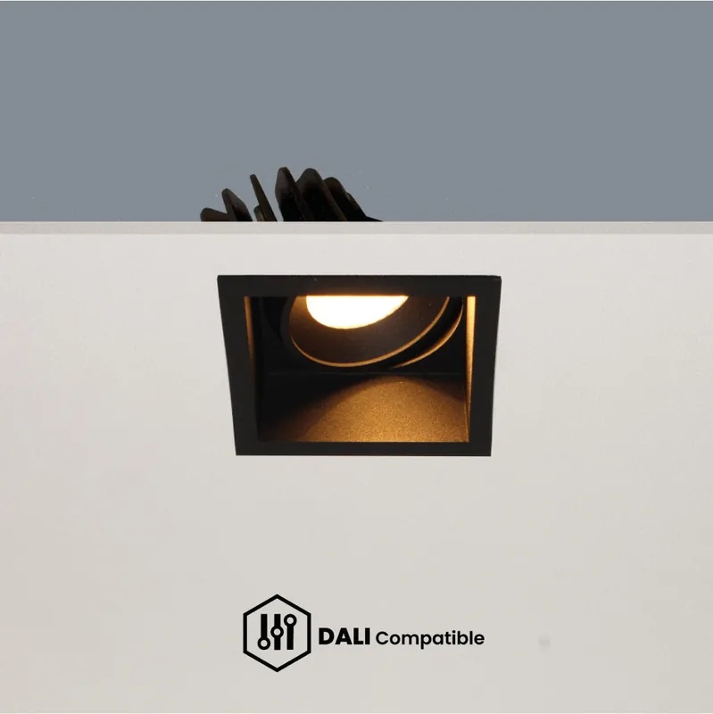 Artdelight DALI Inbouwspot Vibs - Zwart Beperkt Aanbod