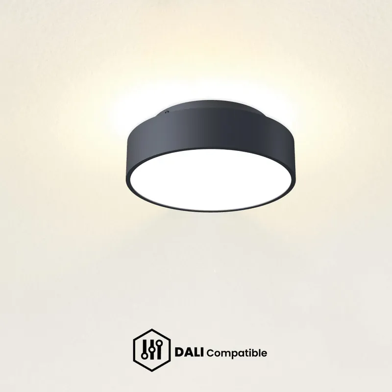 Artdelight DALI Plafondlamp Chicago 250 - Zwart Beperkt Aanbod