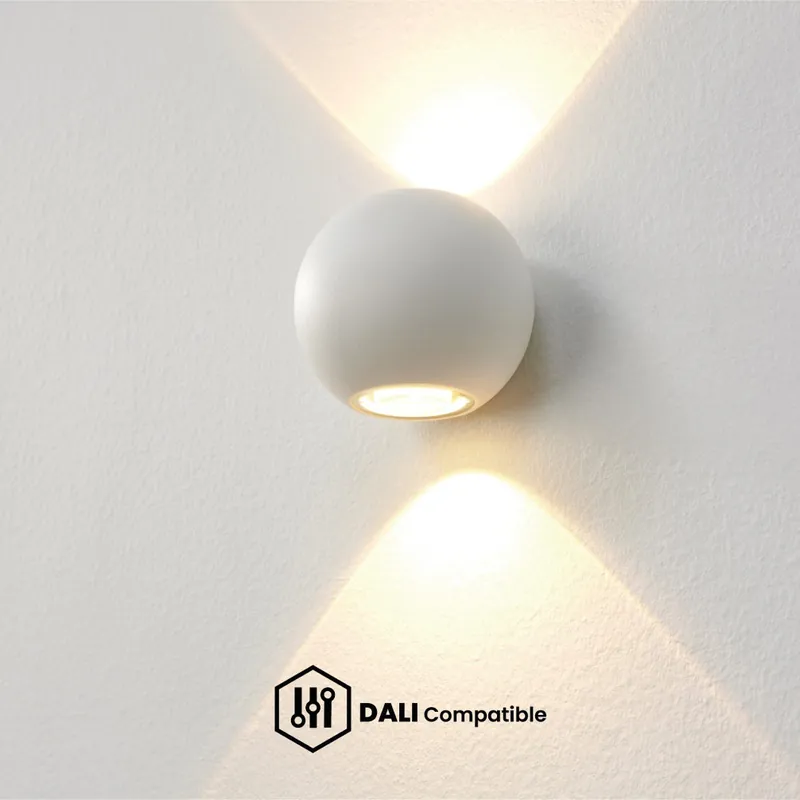 Artdelight DALI Wandlamp Denver - Wit Direct Verzonden