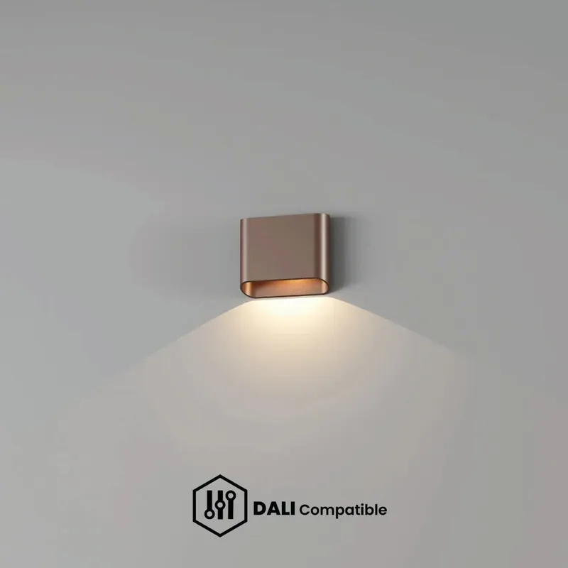 Artdelight DALI Wandlamp Diaz 1L - Donker Brons Speciale Aanbieding