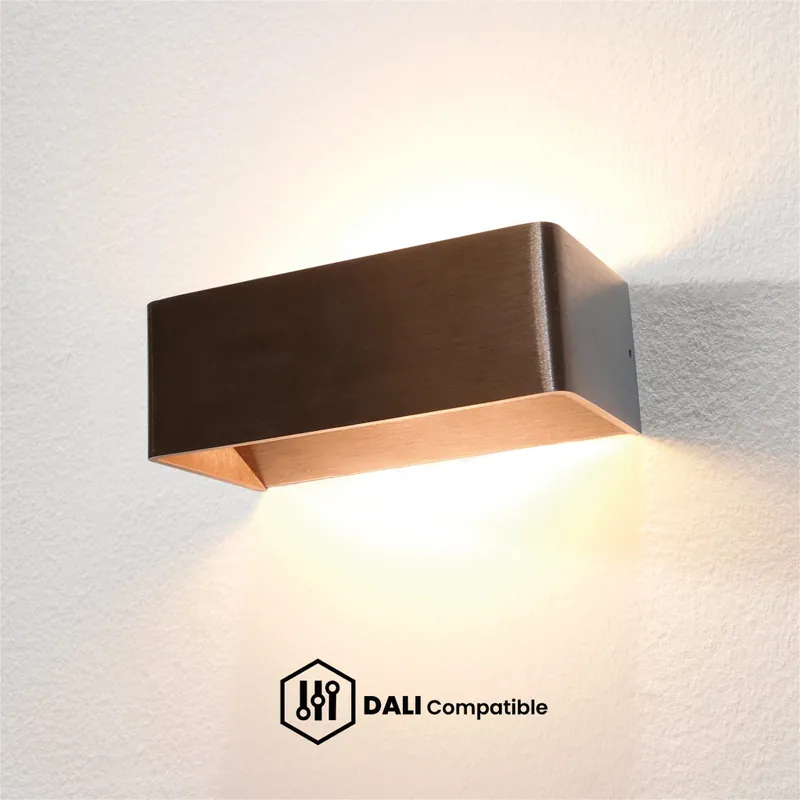 Artdelight DALI Wandlamp Mainz - Donker Brons Aanbieding