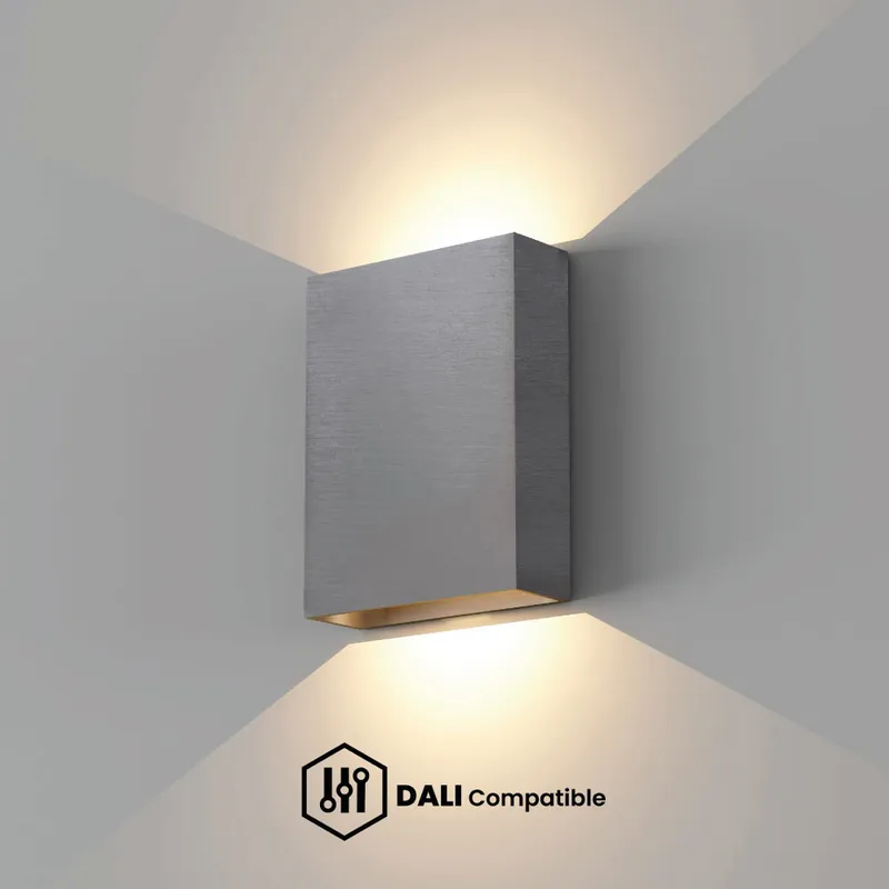 Op = Op Artdelight DALI Wandlamp Memphis - Staalgrijs