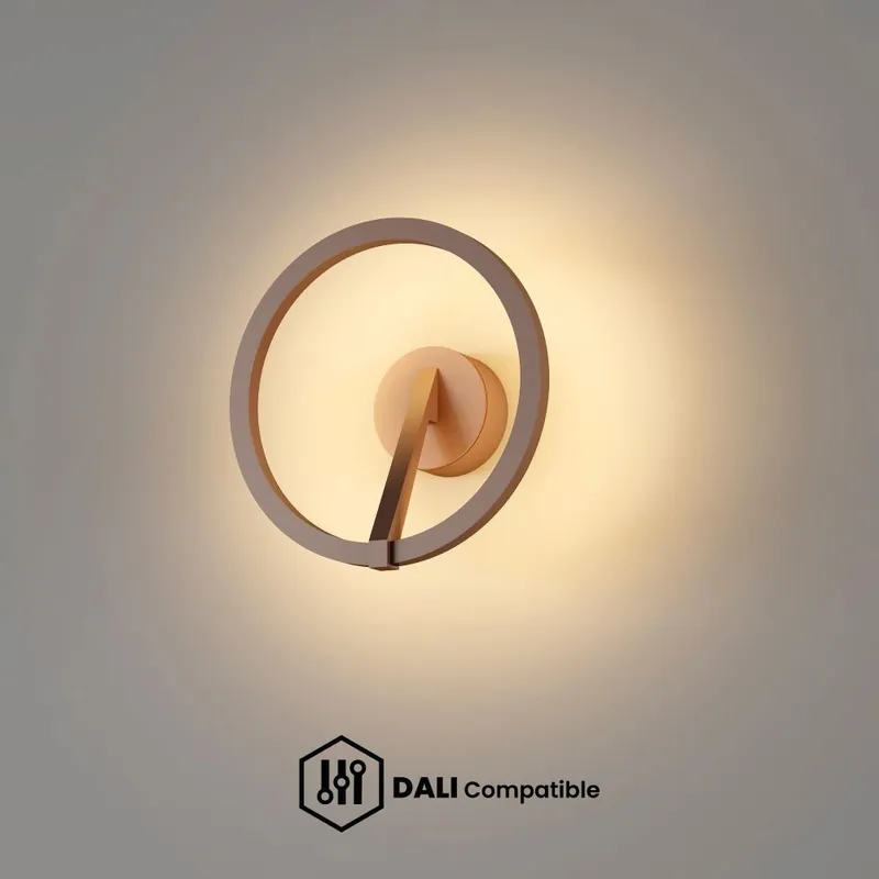 Artdelight DALI Wandlamp Oregon - Donker Brons Nieuw