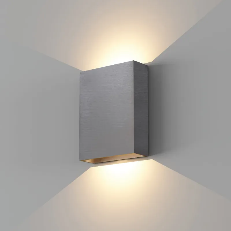 Hete Deal Artdelight Wandlamp Memphis - Staalgrijs
