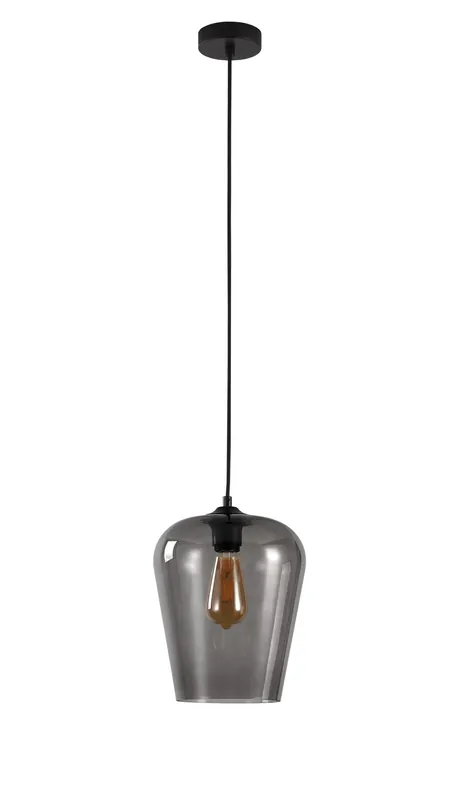 Premium Artdelight Hanglamp Tombo 23cm - Smoke Grijs
