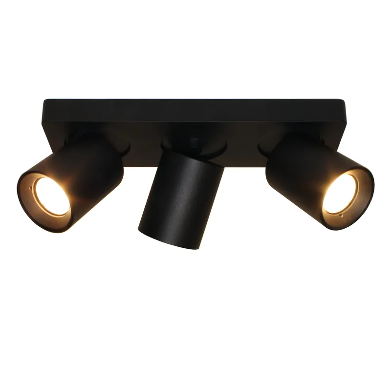 Aanbieding Artdelight Plafondlamp Megano 3L - Zwart