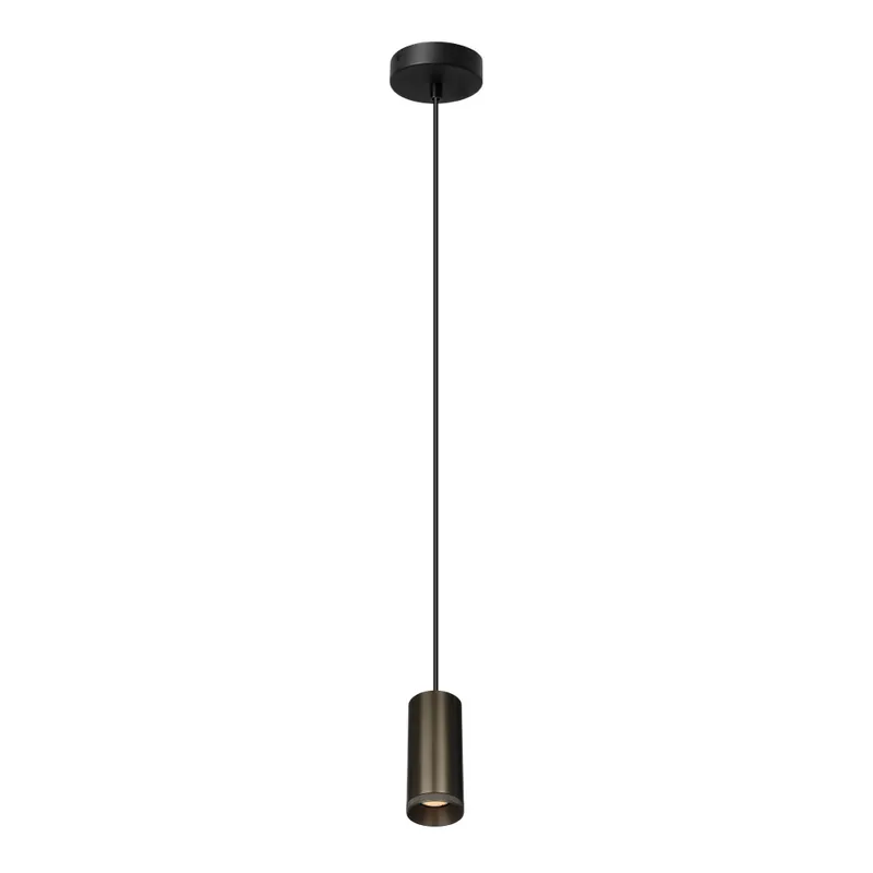 Gratis Retour Artdelight Hanglamp Milano 15cm - Gun Metal
