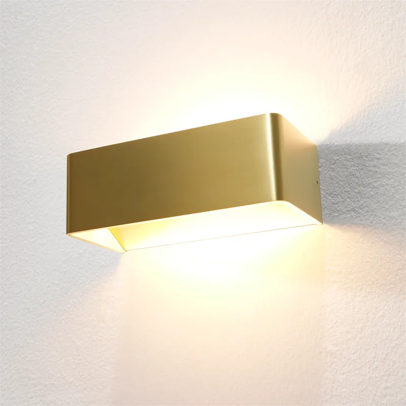 Artdelight Wandlamp Mainz - Goud Tijdelijk Beschikbaar