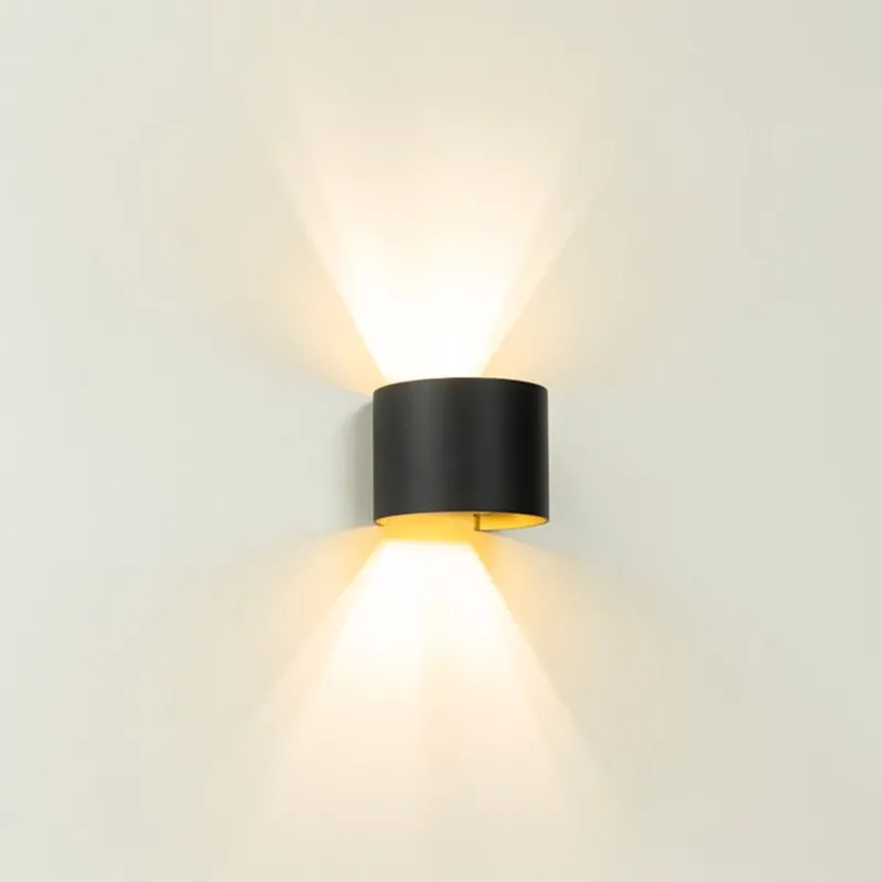 Merkproduct Artdelight Wandlamp Gyro - Zwart/Goud