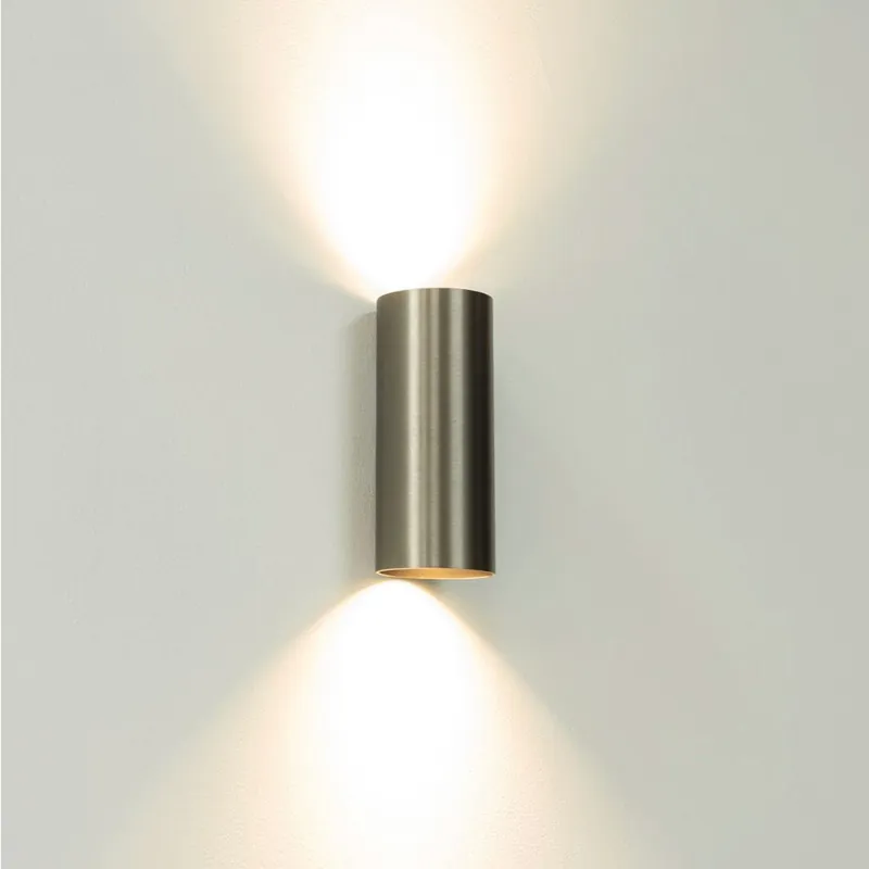 Direct Verzonden Artdelight Wandlamp Roulo 2 - Gun Metal
