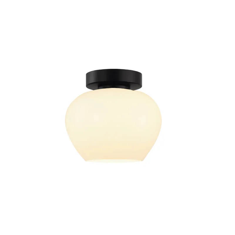 Artdelight Plafondlamp Windsor 18,5cm - Wit Op = Op
