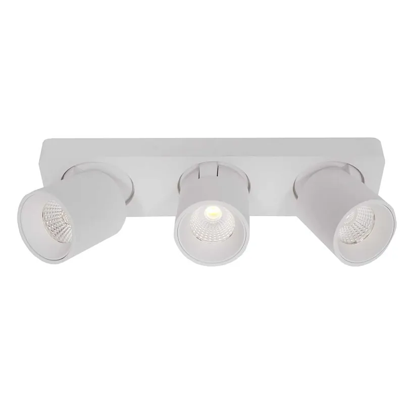 Artdelight Plafondlamp Laguna 3L - Wit Laatste Kans