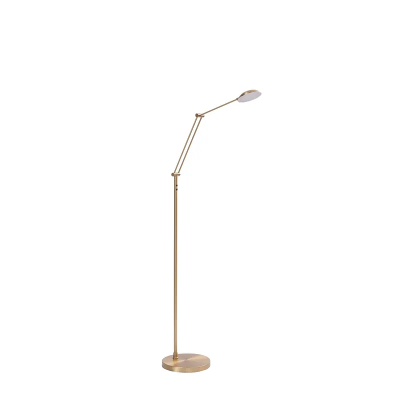Artdelight Vloerlamp Palermo - Goud Bestseller