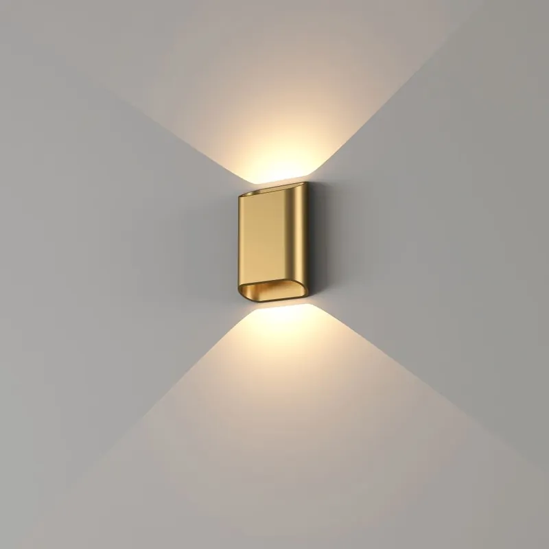 Koop Vandaag Artdelight Wandlamp Diaz S - Warm Goud