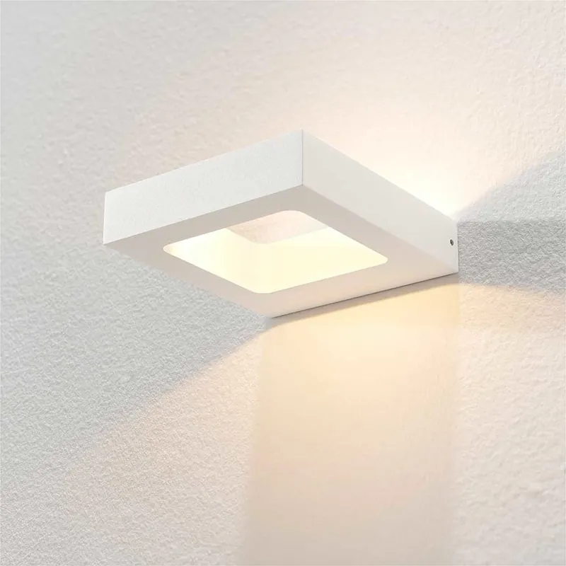 Finale Uitverkoop Artdelight Wandlamp Carré - Wit