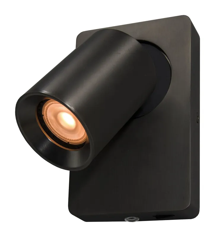 Aanbieding Artdelight Wandlamp Megano - Gun Metal