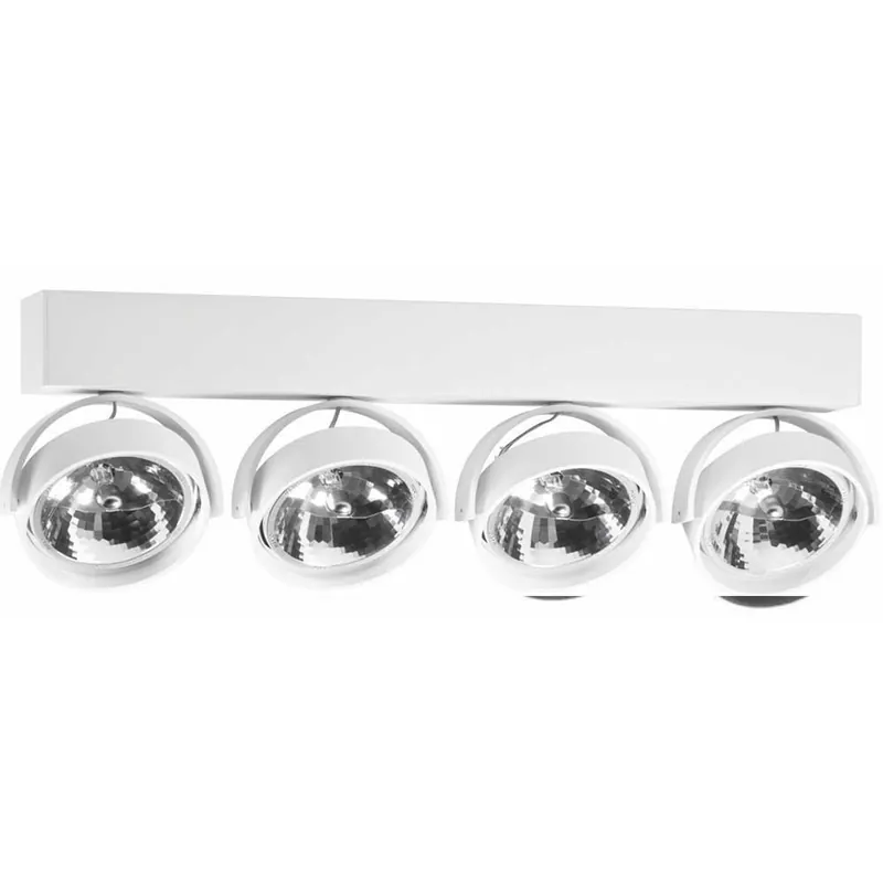 Artdelight Plafondlamp Dutchess 4L - Wit Aanbieding
