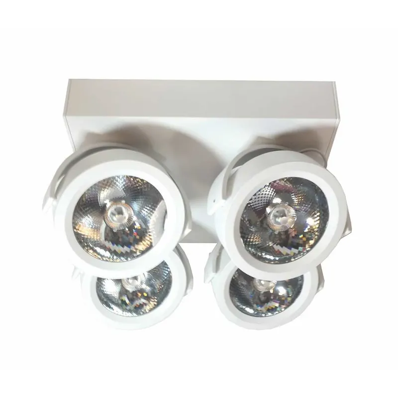Artdelight Plafondlamp Dutchess LED 4L - Wit Speciale Aanbieding