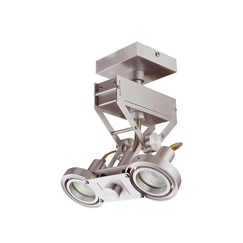 Artdelight Plafondlamp Köln 2L Led - Aluminium Premium