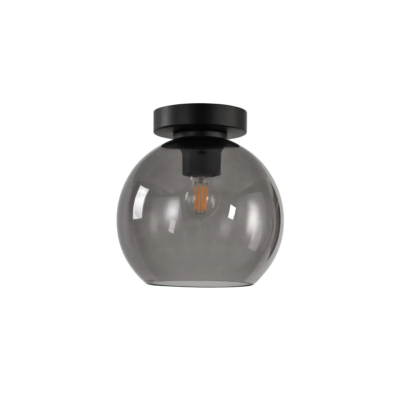 Lage Kosten Artdelight Plafondlamp Marino 20cm - Smoke Grijs
