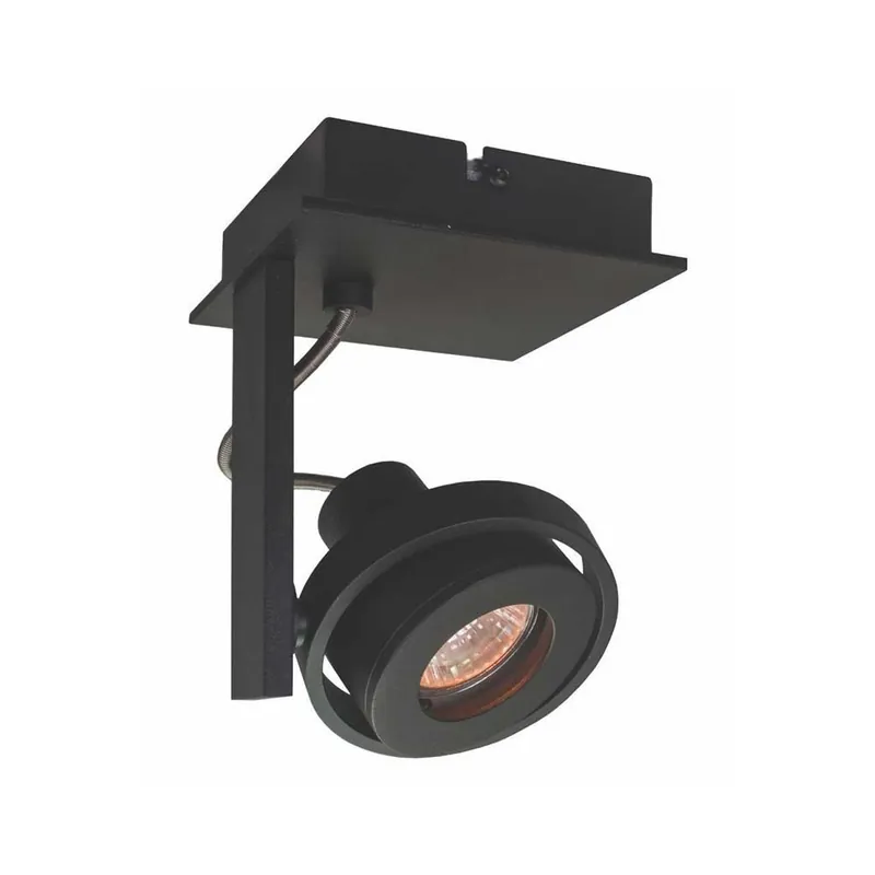 Artdelight Plafondlamp Meist 1L - Zwart Lage Kosten