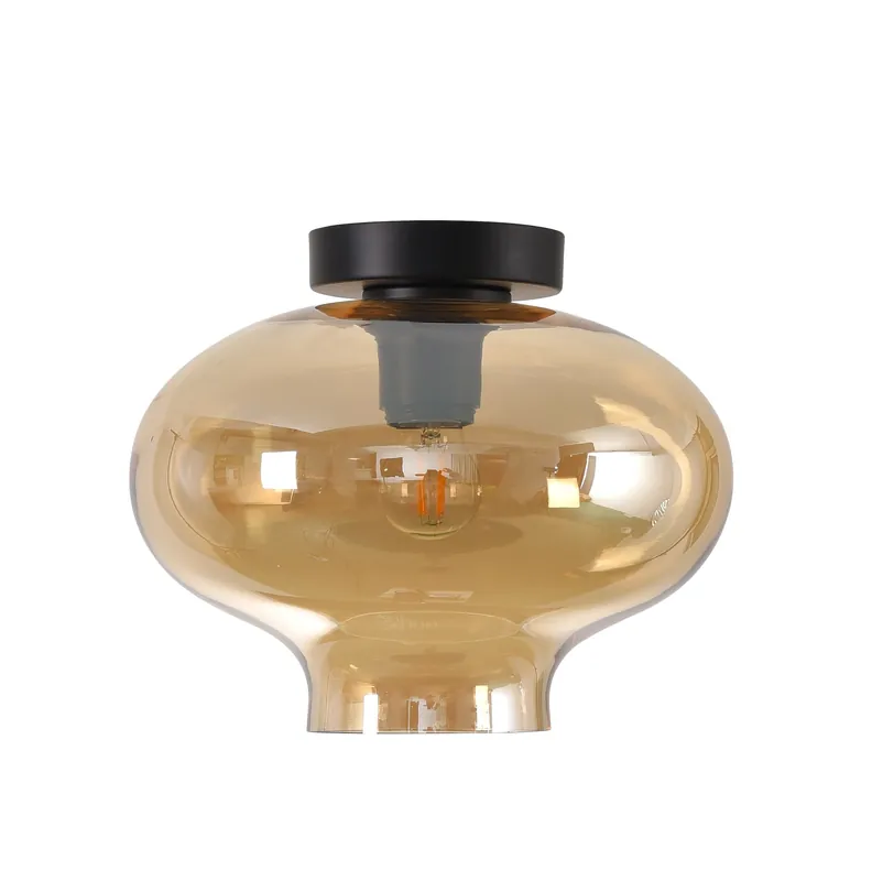 Gereduceerde Prijs Artdelight Plafondlamp Toronto - Amber
