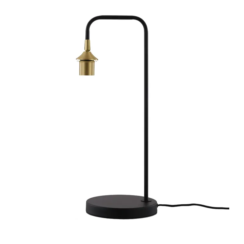 Artdelight Tafellamp Dajano - Zwart/Goud Hoge Kwaliteit