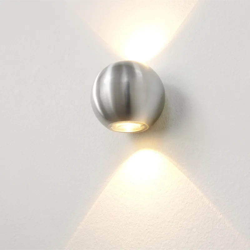 Artdelight Wandlamp Denver - Aluminium Alleen Vandaag