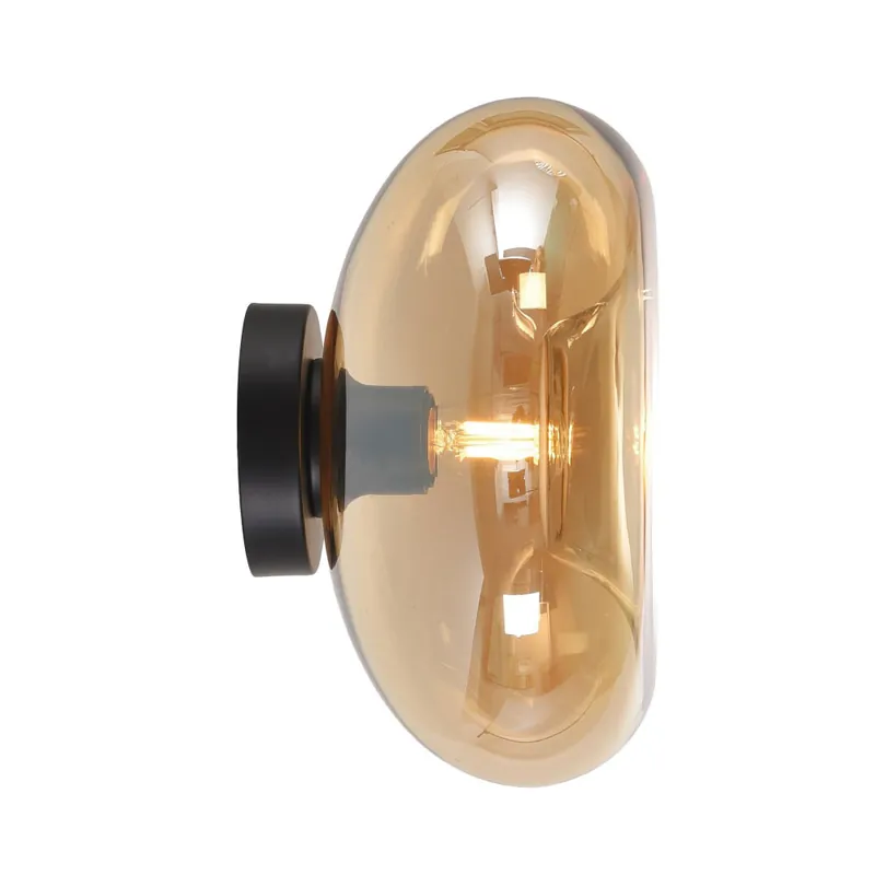 Artdelight Wandlamp Paradise - Amber Direct Beschikbaar