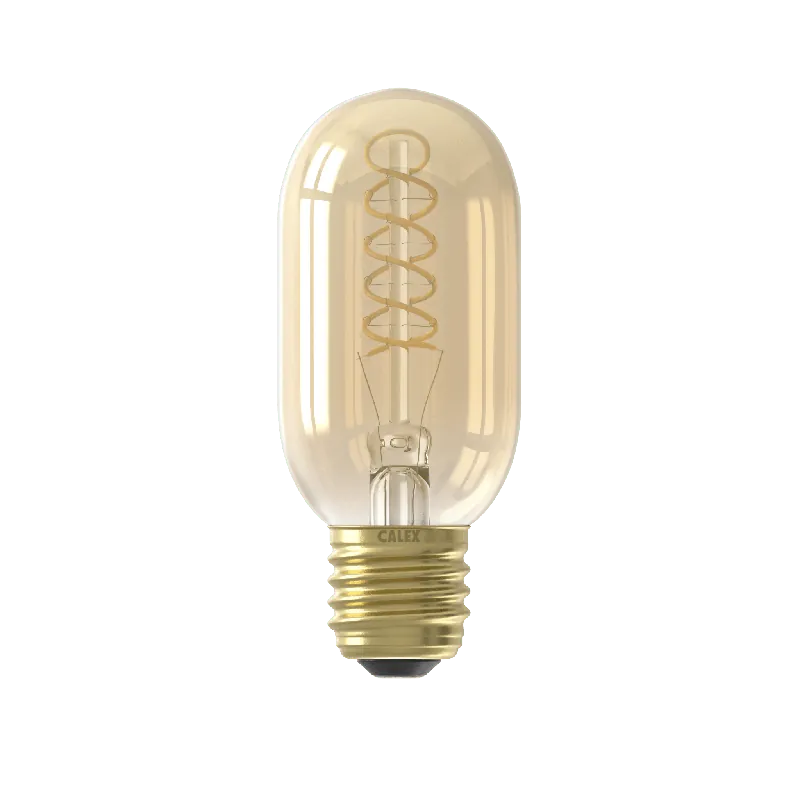 Bestseller Calex E27 Led Filament Buis 110mm Gold 3,8W 2100K 200lm - Dimbaar