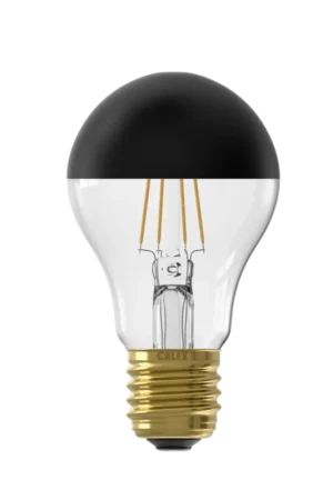 Tijdelijk Beschikbaar Calex E27 Led Kopspiegel Black 4W 1800K 180lm - Dimbaar