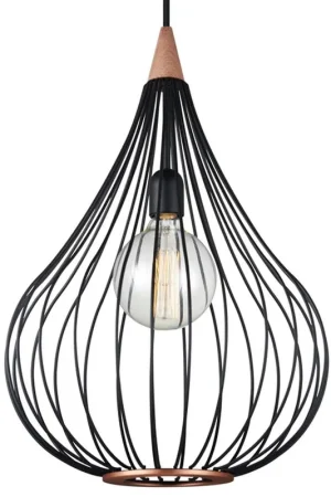 Beperkte Voorraad Halo Design Hanglamp Drops 38cm - Zwart