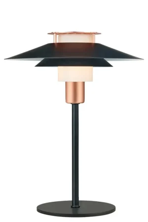 Dagaanbieding Halo Design Tafellamp Rivoli - Zwart/Koper