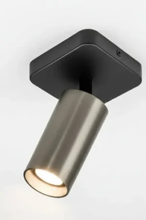 Bestel Nu HELDR! Plafondlamp Ivy 1L - Zwart/Gun Metal