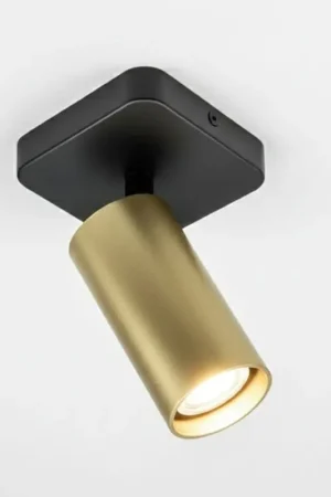 Actieprijs HELDR! Plafondlamp Ivy 1L - Zwart/Goud
