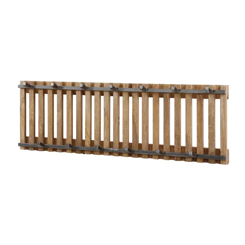 Meest Verkocht HELDR! Kapstok Hector 13 Haken - Mango Hout
