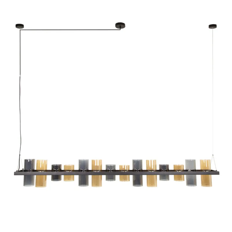 Superprijs HELDR! Hanglamp Zuro 14L - Multicolor