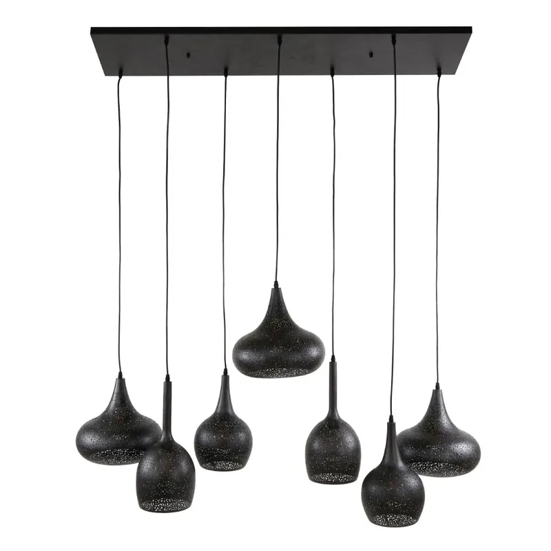 HELDR! Hanglamp Vuela 7L - Zwart Bestel Nu