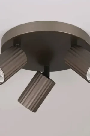 Finale Uitverkoop Lighting Collection Plafondlamp Anna 3L - Brons