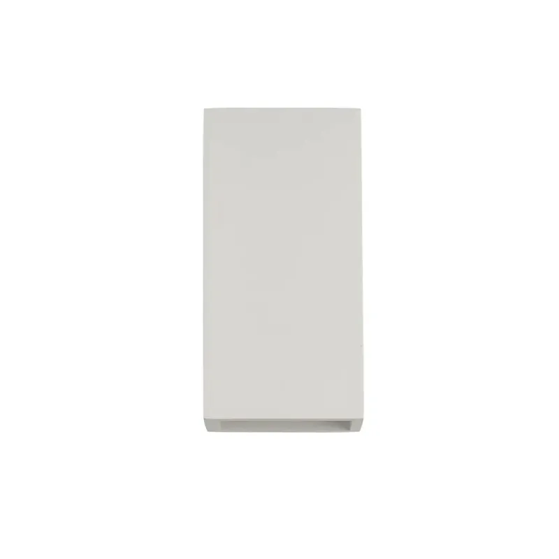 Lighting Collection Wandlamp Concorde Vierkant - Wit Gereduceerde Prijs