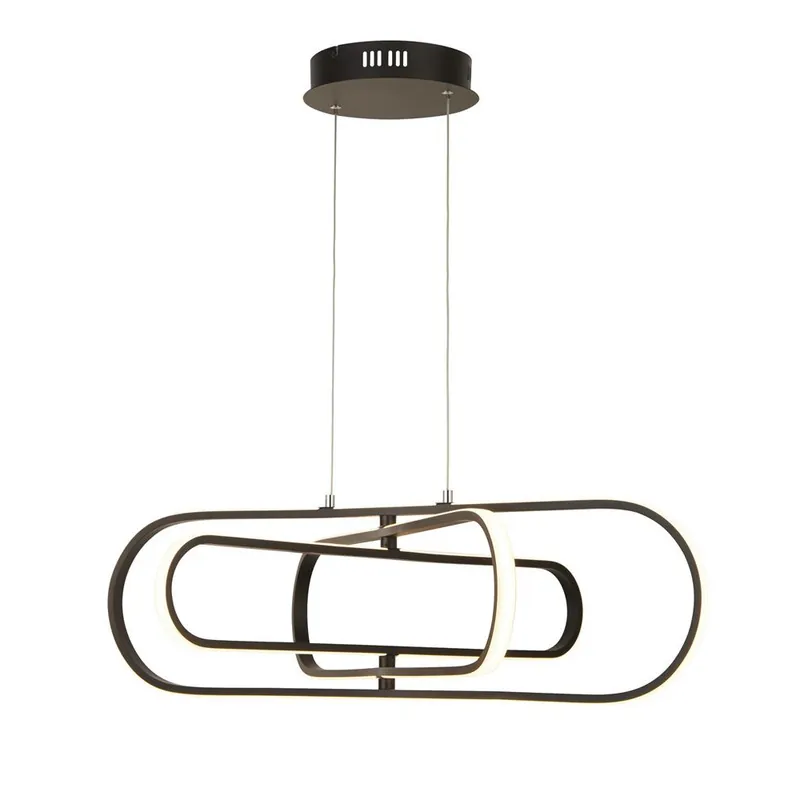 Beste Prijs Searchlight Hanglamp Clip - Zwart