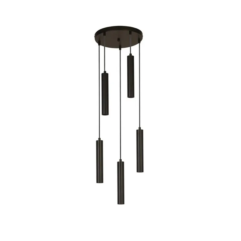 Hoge Kwaliteit Searchlight Hanglamp Dulwich 5L - Zwart