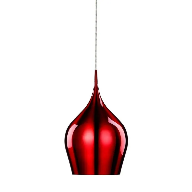 Betaalbaar Searchlight Hanglamp Fibrant 26cm - Rood