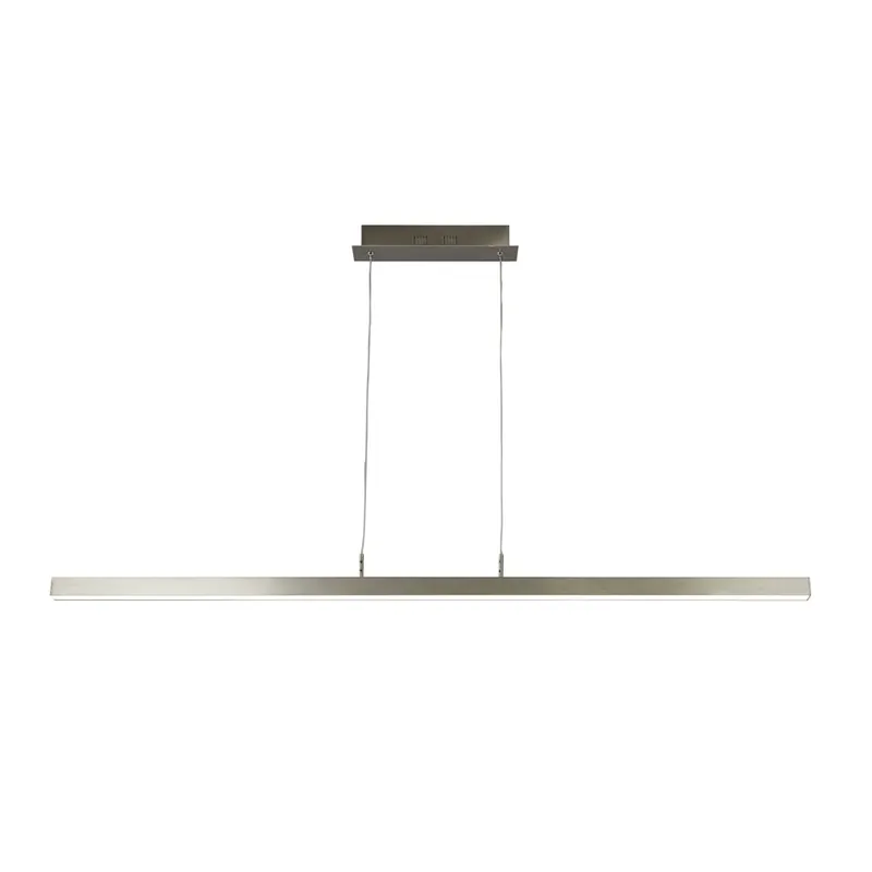 Searchlight Hanglamp Tribeca - Mat Staal Voordeelprijs