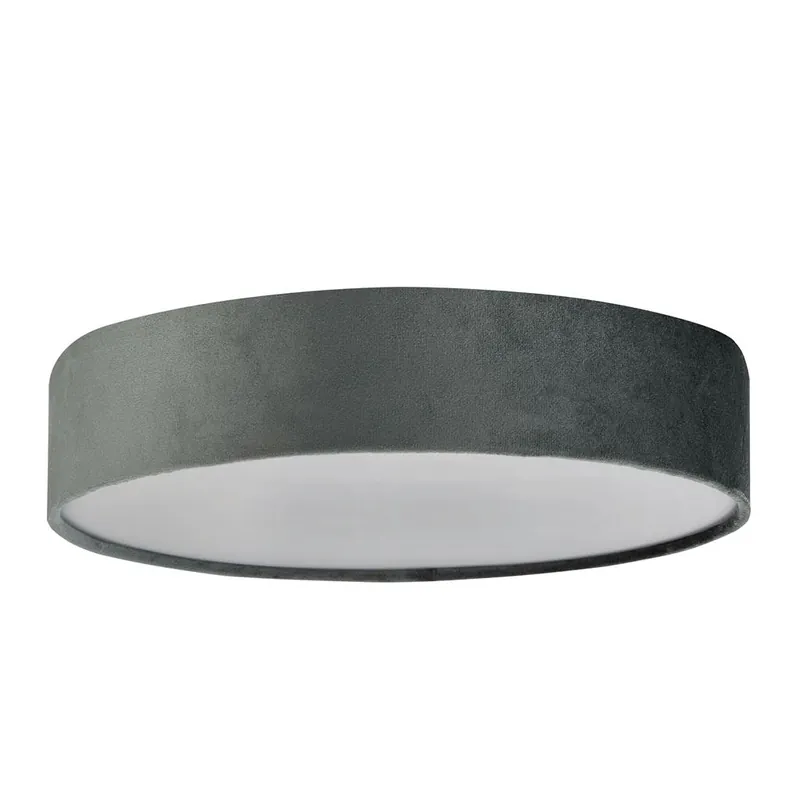 Searchlight Plafondlamp Drum 50cm - Grijs Aanbieding