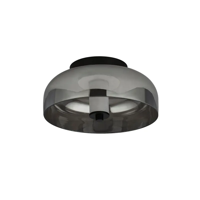 Goedkoop Searchlight Plafondlamp Frisbee - Smoke