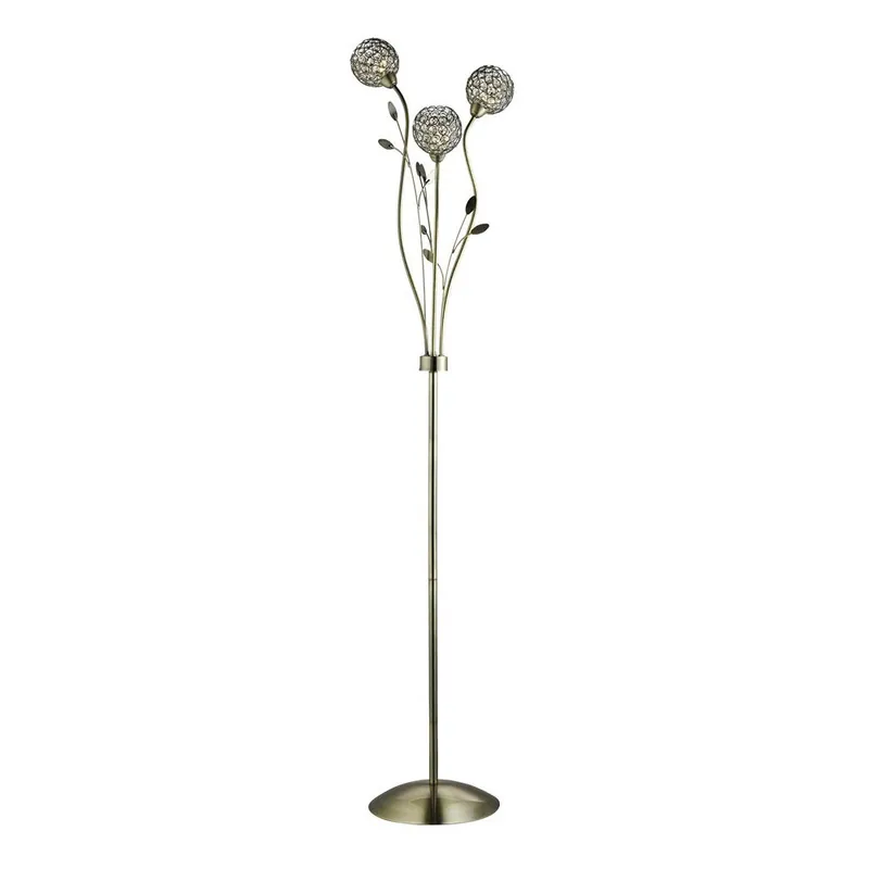 Betrouwbaar Searchlight Vloerlamp Bellis 2 - Brons